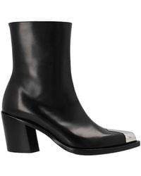 McQueen - Pointed Toe Boots - Lyst