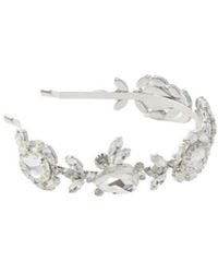 Self-Portrait - Crystal-Embellished Headband - Lyst
