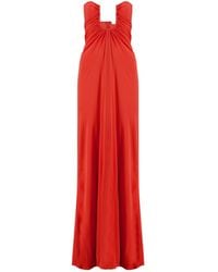 Christopher Esber - Arque Ruched Bustier Dress - Lyst