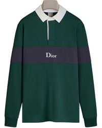 Dior - Long-Sleeved Polo Shirt, Relaxed Fit - Lyst