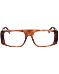 Moncler - Eyewear Rectangle Frame Glasses - Lyst