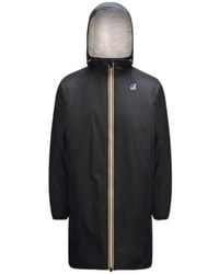K-Way - Le Vrai 3.0 Eiffel Orsetto Hooded Raincoat - Lyst