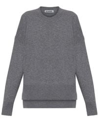 Jil Sander - Loose Fit Knitted Sweater - Lyst
