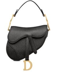 Dior - Mini Saddle Bag With Strap - Lyst