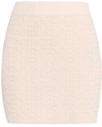 Balmain - Knit Short Skirt - Lyst