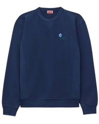 KENZO - Tulip Embroidered Sweatshirt - Lyst