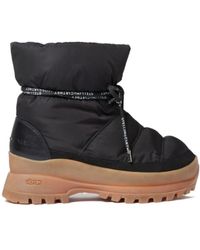 Stella McCartney - Round-Headed Lace-Up Boots - Lyst