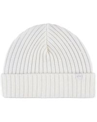 Paul & Shark - Ribbed Beanie Hat - Lyst