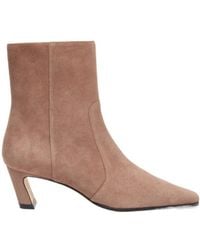 Stuart Weitzman - Stassi Zip Bootie 50 - Lyst