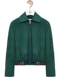 Loewe - Belted Jacket - Lyst