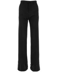 MM6 by Maison Margiela - Straight-Leg Pants - Lyst