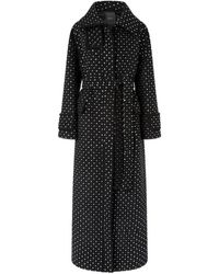 Pinko - Embellished Belted Coat - Lyst
