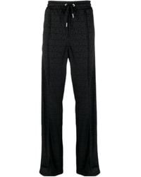 Versace - Logo-Detailed Drawstring Sweatpants - Lyst
