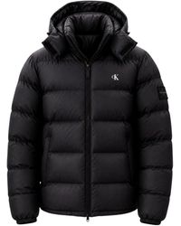 Calvin Klein - Relaxed Nylon Puffer Jacket - Lyst