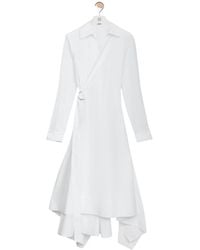 Loewe - Draped Dress - Lyst