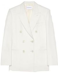 Givenchy - Button-Up Double Breasted Jacket - Lyst