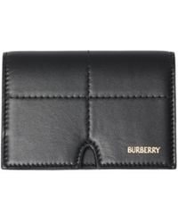 Burberry - Snip Business Card Leather Case - Lyst