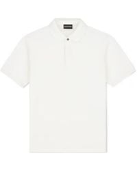 Emporio Armani - Cotton Polo Shirt - Lyst