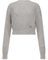 Victoria Beckham - Luna Crewneck Jumper - Lyst