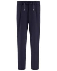 Herno - Elastic-Waist Tapered Pants - Lyst
