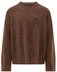 Represent - Long-Sleeved Crew Neck Sweater - Lyst