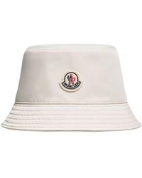 Moncler - Logo Patch Reversible Bucket Hat - Lyst