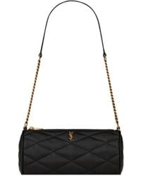 Saint Laurent - Sade Logo Plaque Mini Tube Bag - Lyst