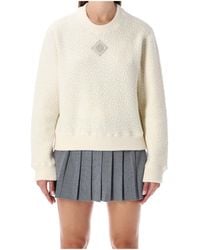 CASABLANCA - Crew Neck Long Sleeved Jumper - Lyst