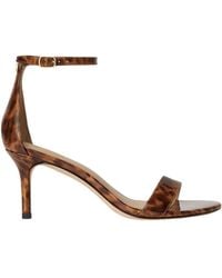 Ralph Lauren - Allie Mid Heeled Sandals - Lyst