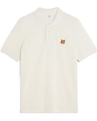 Maison Kitsuné - Maison Kitsuné Fox Head Regular Polo Shirt - Lyst