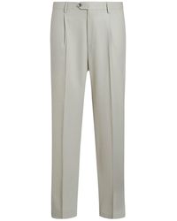 Etro - Pleat Detailed Tailored Trousers - Lyst