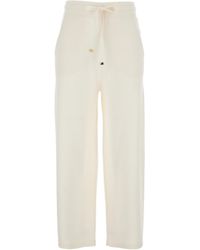 Elisabetta Franchi - Drawstring Trousers - Lyst