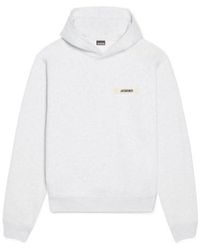 Jacquemus - The Gros Grain Long Sleeved Hoodie - Lyst