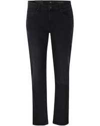 7 For All Mankind - Slimmy Tapered Low Jeans - Lyst
