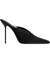 Paris Texas - Lidia Pointed-Toe Heeled Mules - Lyst