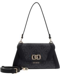 Guess - Karnilla Monogram-Pattern Shoulder Bag - Lyst
