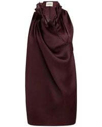 KHAITE - Meegan Ruffled-Collar Top - Lyst