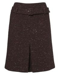 ShuShu/Tong - Belted Wool-Blend Miniskirt - Lyst
