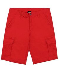 EA7 - Logo Patch Shorts - Lyst