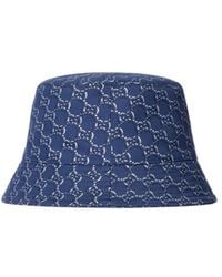 Gucci - Monogrammed Bucket Hat - Lyst