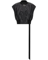 Rick Owens - Tatlin Zipped Bomber Vest - Lyst