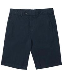 Paul & Shark - Dark Slim-Fitting Shorts - Lyst