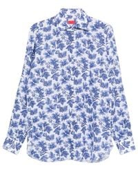 Isaia - Long-Sleeved Shirt - Lyst
