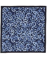 Gucci - Printed Silk Pocket Square - Lyst