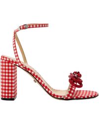 Mach & Mach - Block Heel Court Shoes - Lyst