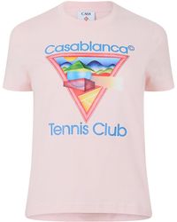 CASABLANCA - Simple T-Shirt - Lyst