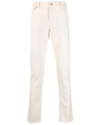 Brunello Cucinelli - Straight-Leg High Rise Jeans - Lyst