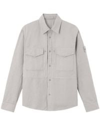 Stone Island - Collared Long-Sleeve Shirt - Lyst