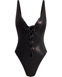 DSquared² - Logo One-Piece Swimsuit - Lyst