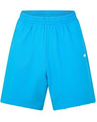 Balenciaga - Political Campaign Logo Shorts - Lyst